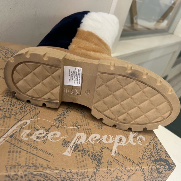 Free People Happy Thoughts Faux Fur Boots - Picture 4 of 5